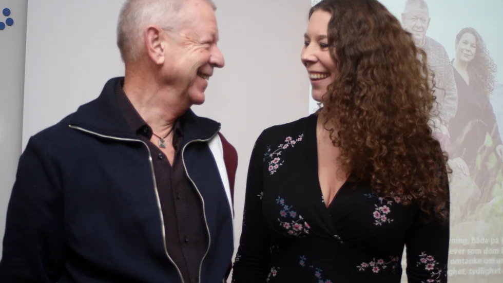Håkan Forsström och Emma Cedergren. 