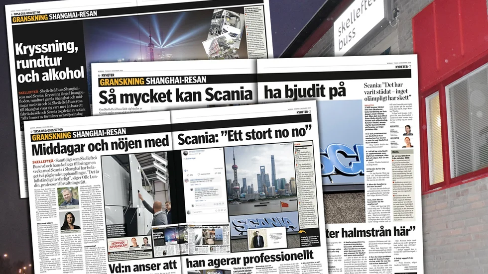 Norran har gjort en omfattande granskning av Skellefteå Buss resa till Shanghai.