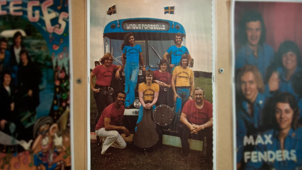 Yngve Forsells. Förut delades orkesterkorten ut vid danser och var ett bra sätt att göra reklam. I dag är det sociala medier som gäller.