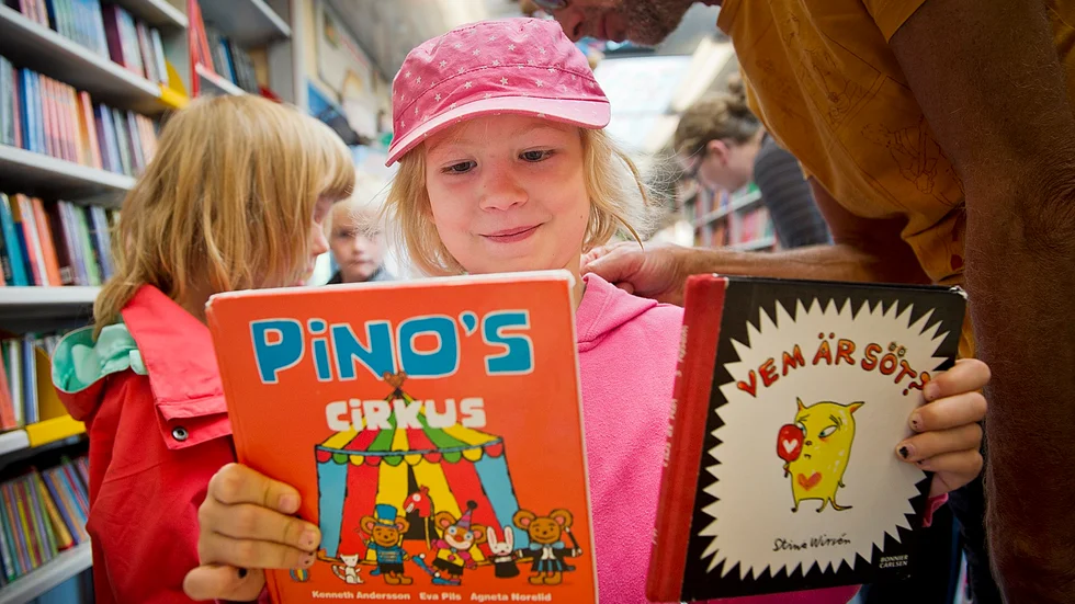 Förskolan Äventyret. ”Jag gillar cirkus”, säger Karin Harnesk, 6 år.