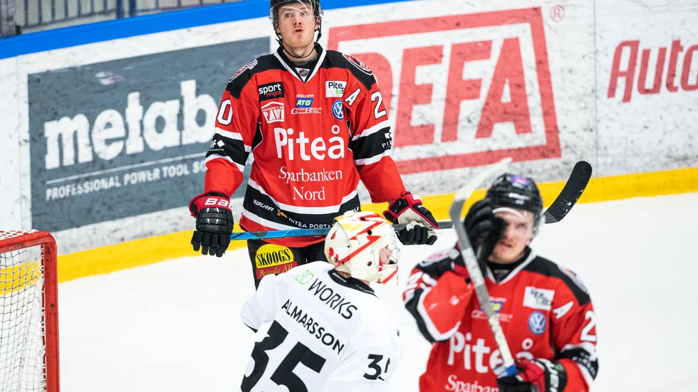 Piteå Hockey har fått mycket att fundera på. Efter 0–3 hemma mot Kalix i onsdags har offensiven fortsatt gå i lås. (Arkivbild)