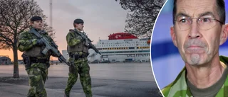 ÖB Micael Bydén om stärkta närvaron på Gotland: "Vi ville tala om att vi ser, vi är beredda"