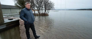 Stora delar av hamnen under vatten: "Bland det värsta jag sett på tio år"