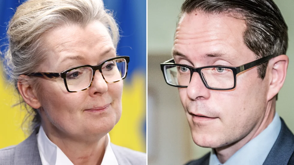 Skolminister Lina Axelsson (S) föreslår ganska blygsamma förändringar i friskolesystemet. Lars Hjälmered (M) väljer ändå att blåsa till strid.