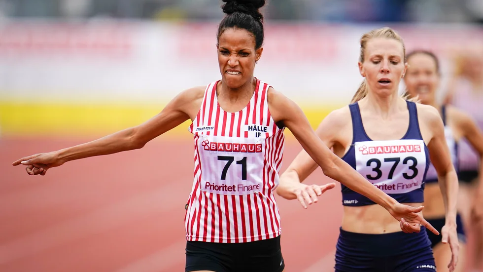 Meraf Bahta vann SM-guld på 3|000 meter. Arkivbild.