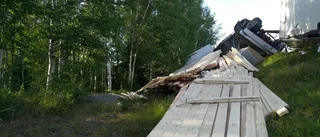 Lastbilsolycka i Örviken