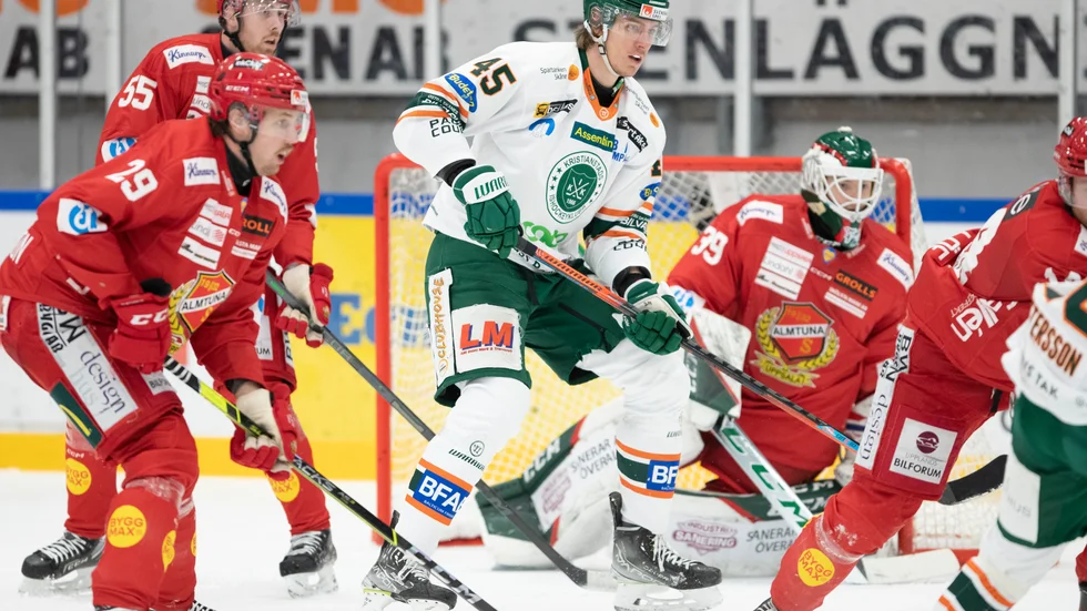 Isak Johansson var tillbaka i Almtunas mål och gjorde en mycket stabil insats. Gästande Kristianstad avgjorde dock med ett mål i förlängning.