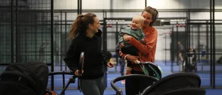 Här får mammorna tid för padel: "Fullt av barnvagnar"