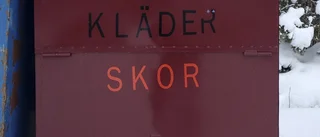 Insamlingscontainer dök plötsligt upp