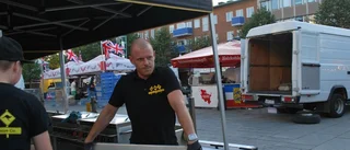 Festen på torget är slut