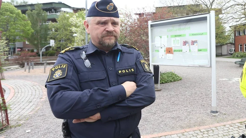 Kommunpolis. Peter Johansson är nöjd med den allt förbättrade  informationen mellan polisen och Säpo.