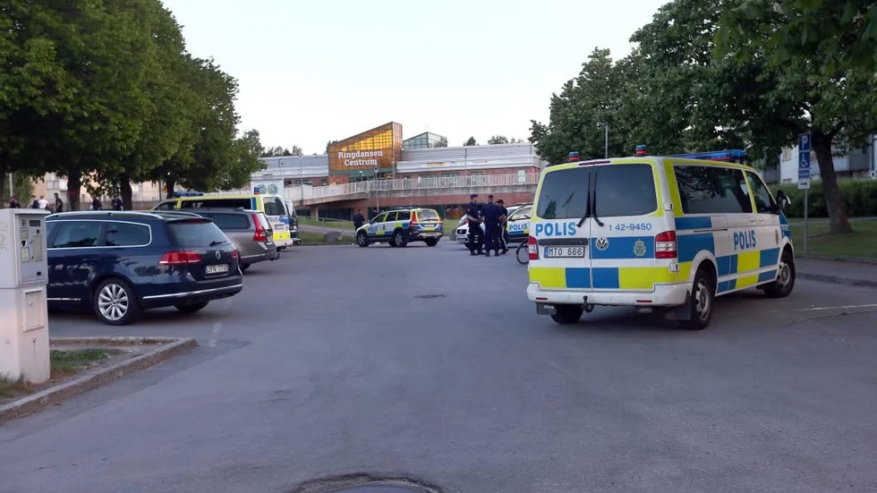 Osams. Syskonen började bråka. Det slutade med en dragen kniv, menar åklagaren.