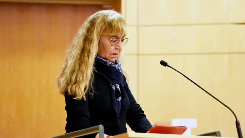 Britt-Marie Hamnevik Söderberg (L) kandiderar till regionfullmäktige i Östergötland i valet i september. 
