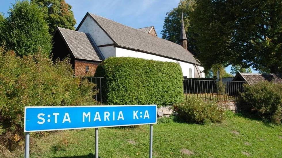 Här i S:ta Maria kyrka blir det en hel serie konserter under sommaren.