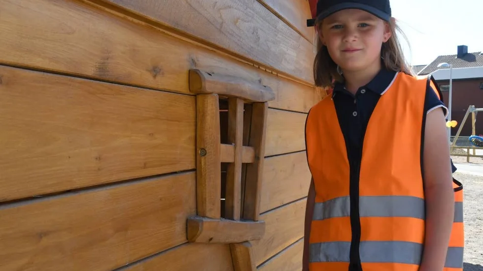 Saknad. Johanna, 6 år, tror att hon kommer att trivas på nya förskolan, men saknar också Dalen.
