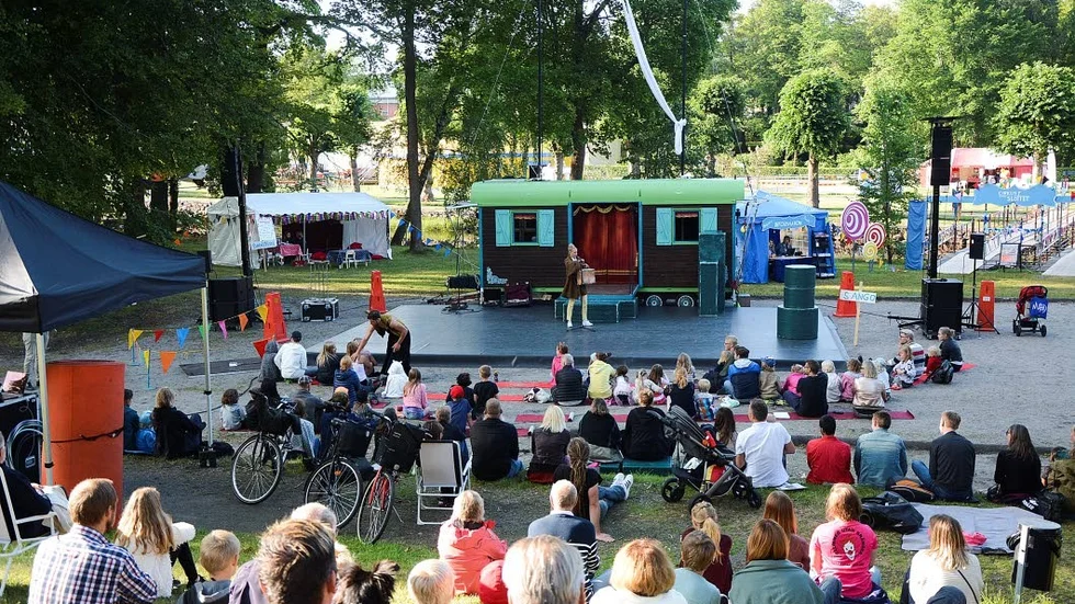 Från förra årets Cirkusslott i Finspång.