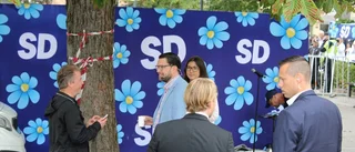 Talade under dödshot