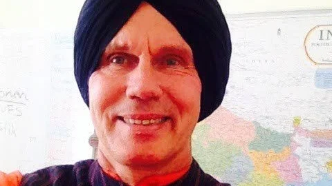 Kent Larsson bodde i New Delhi i tre och ett halvt år.