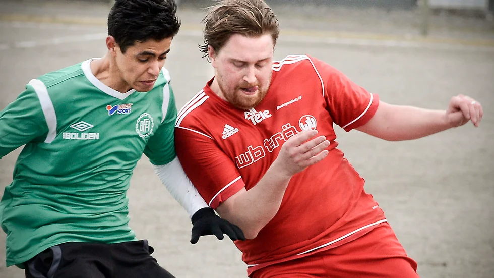 Comeback. David Olofsson (till höger) är åter tillbaka i spel med Renbergsvattnet