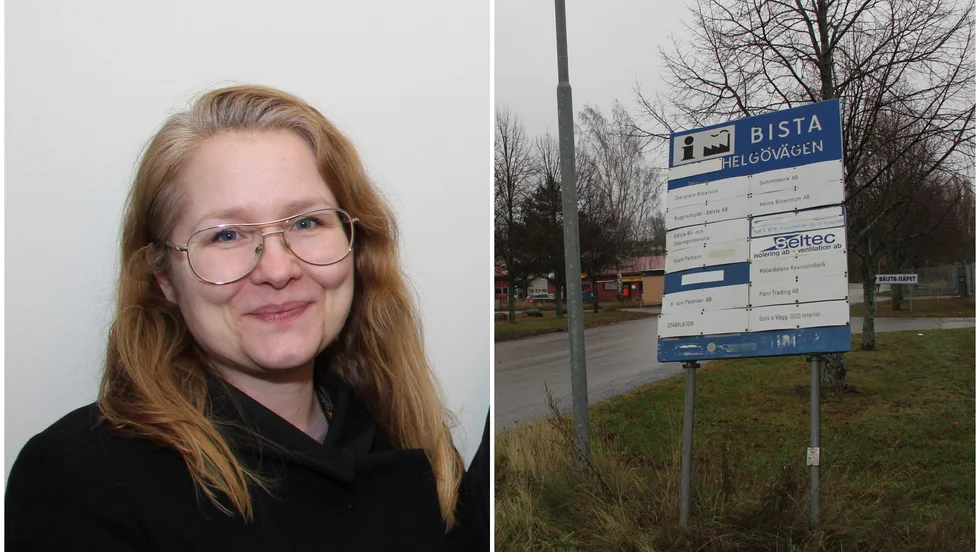 Håbo kommuns planeringschef Anna Atterlöf svarade under dialogmötet på frågor om bland annat Bista.