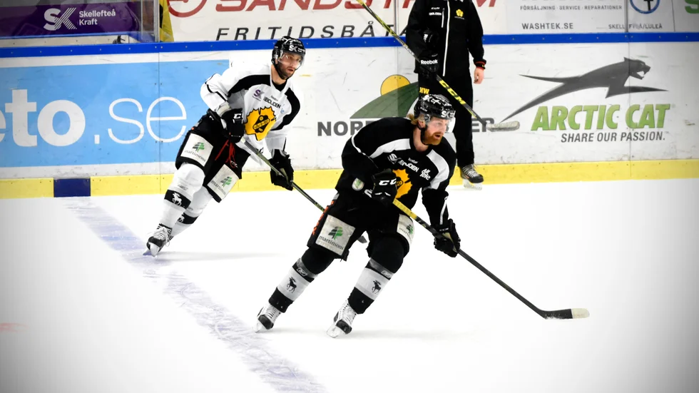 Segerviss. Mattias Ritola är säker på att Skellefteå kommer att spela hem ett nytt SM-guld. Foto: Kent Vikström.
