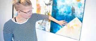 MariaTherese Bygdin hyllar färg och form i sin utställning