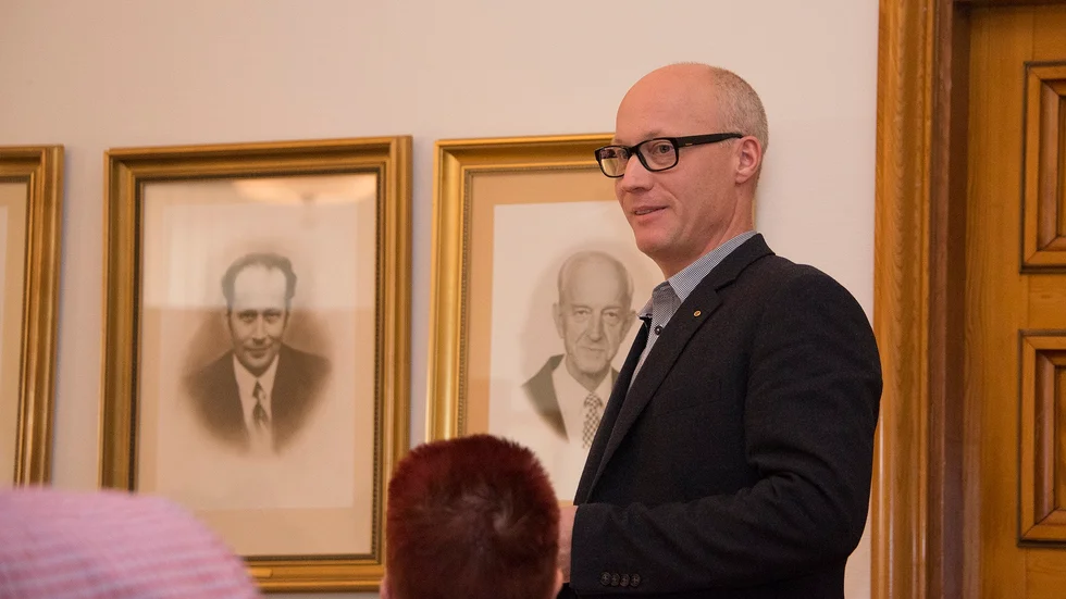 Avgått. Johan Lundgren har med omedelbar verkan lämnat sin post som styrelseordförande för Arvidsjaurs Flygplats AB, men han kommer fortsatt vara verksam inom politiken. (Arkivbild)