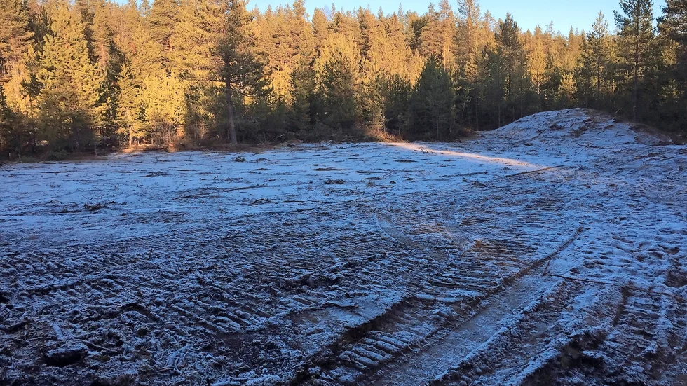 Efter rivningen
