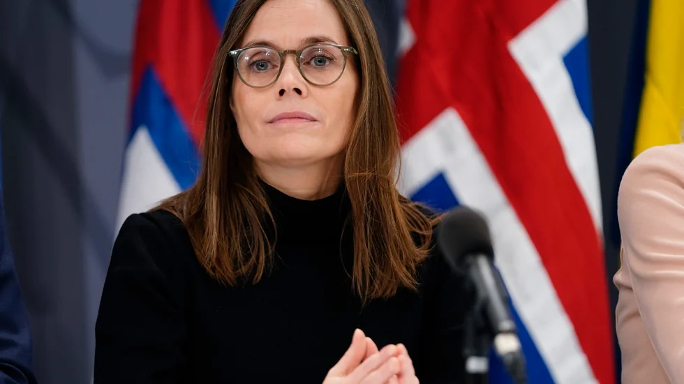 Islands statsminister Katrín Jakobsdóttir fortsätter leda landet efter valet som hölls i september. Arkivbild.