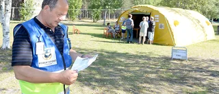De övar inför katastrofscenario