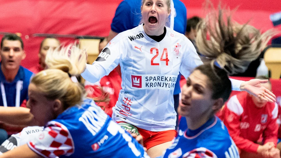 Mia Rej är knäskadad. Arkivbild.