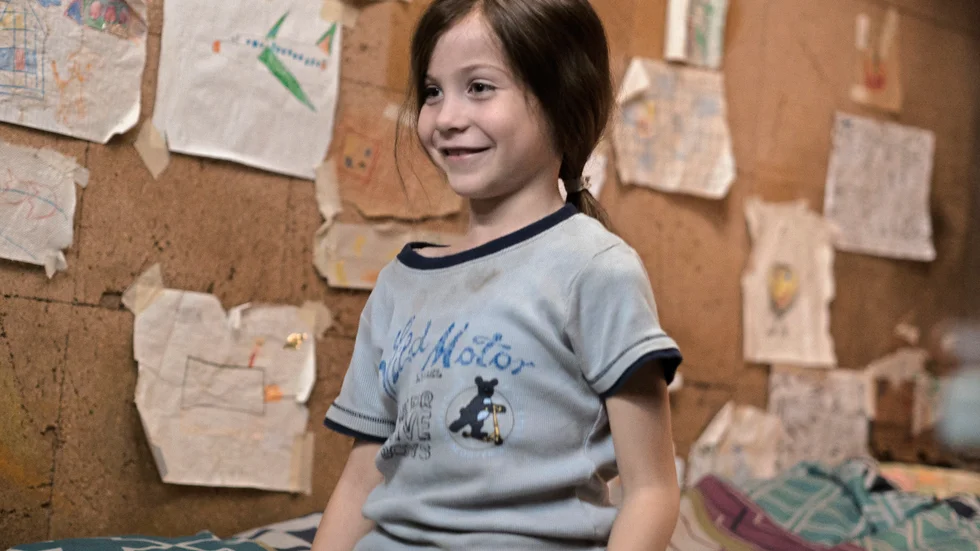 Så fin. Jacob Tremblay spelar den lilla sonen. Foto: George Kraychyk.