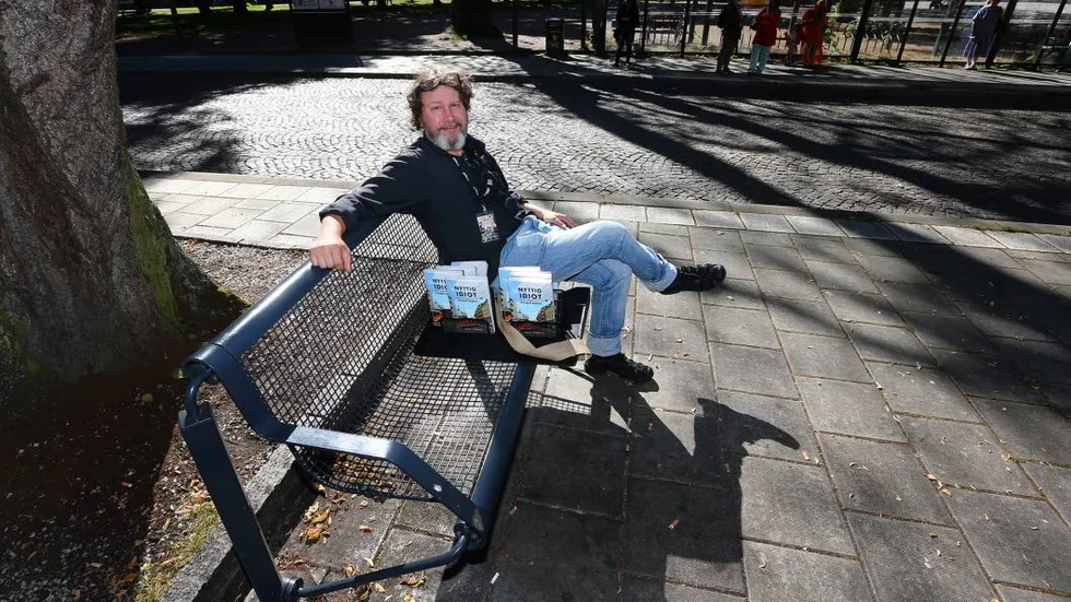 Daniel Söderqvist har skrivit en andra roman om tv-reportern Johan Carlsson.
Foto: Fredrik Jonson