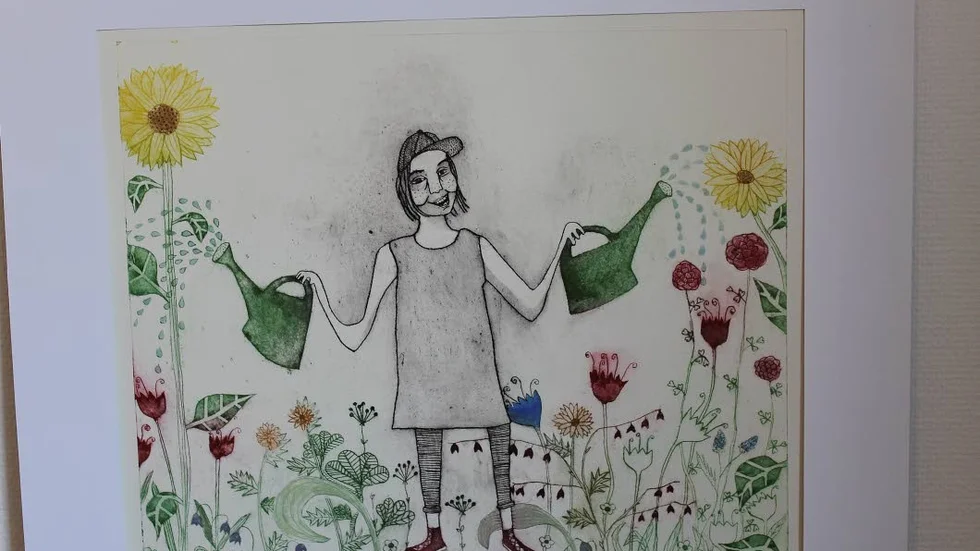 I Misommartild. Finspångskonstnären Isabelle Nilsson är en av de medverkande i utställningen.