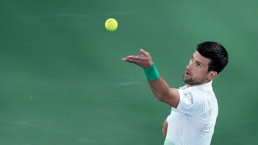 Novak Djokovic har haft en turbulent start på 2022. Arkivbild.