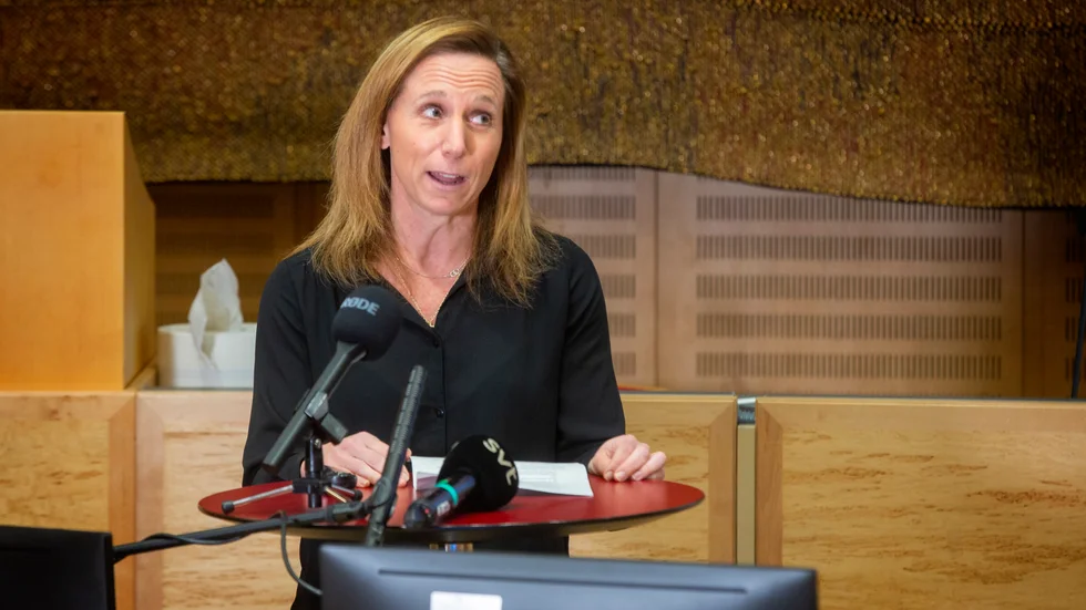 Moa Bjerner är divisionschef för länssjukvård ett på Region Norrbotten.