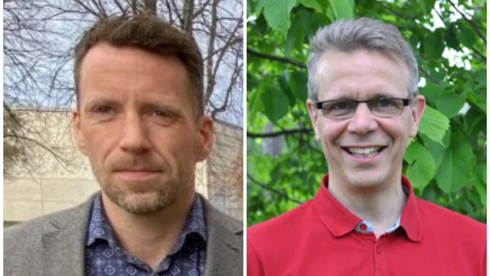 Andreas Vestin är rektor på vuxentubildning i Tierp. Magnus Hurtig är enhetschef på Uppsala folkhögskola. 