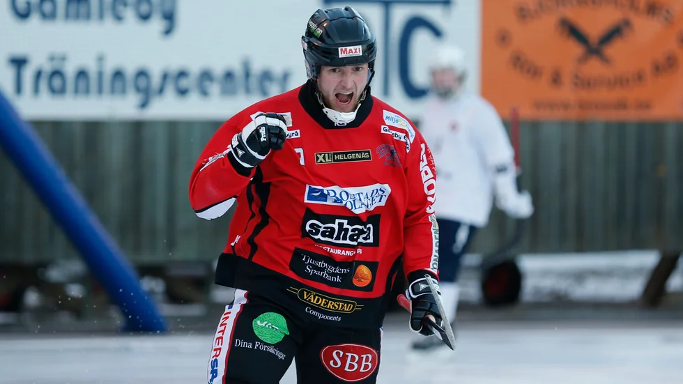 Stanislav Klyushanov stod för en stabil insats och levererade ett mål i segermatchen mot Finspång.