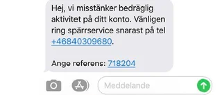 Uppsalaföretagare svindlades på 600 000 – lurades godkänna nytt bank-ID