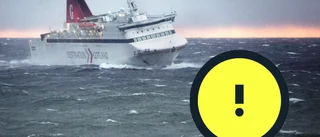 Stormbyar på Gotland och kuling till havs