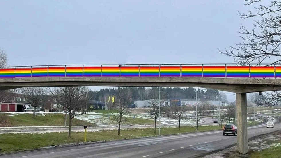Så här kunde Vibergabron ha sett ut om Finspångs kommun sagt ja till medborgarförslaget som nu fått nej.