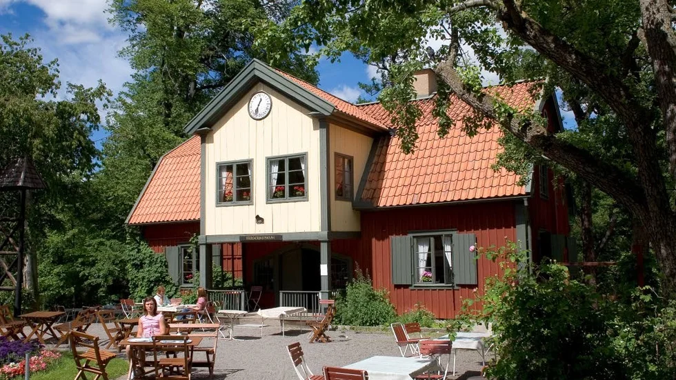 Färgargården visar hur landsbygdens färgare bodde på 1800-talet.