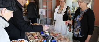 Marknad med påsktema