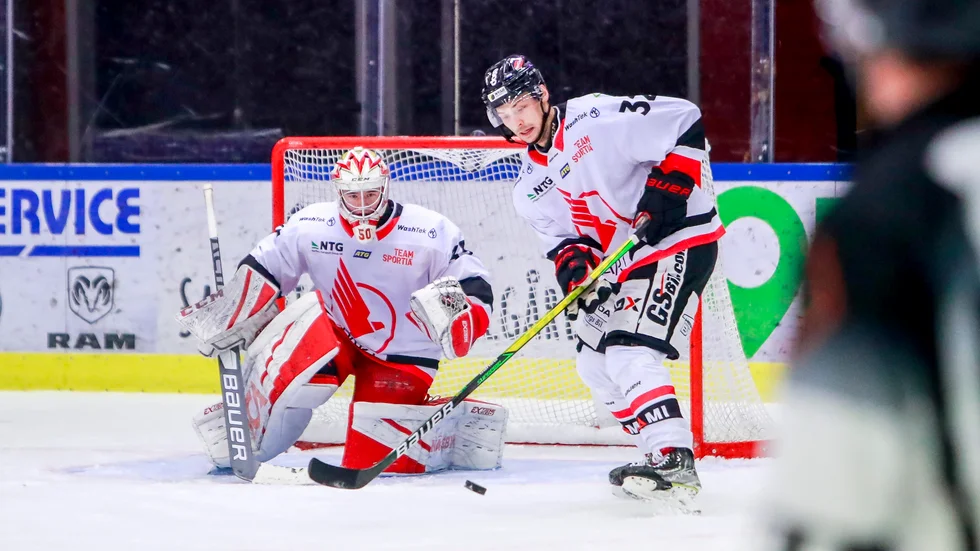 Daniel Carlqvists Kalix Hockey förlorade mot Forshaga, men får med sig två poäng från helgens turné.