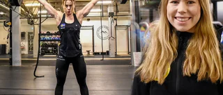 Hon är Kirunas nya landslagsstjärna i crossfit – siktar mot VM: "Kör ofta första passet i vardagsrummet"