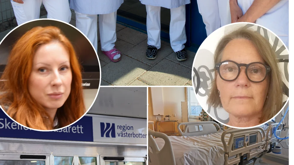 Carolina Lundqvist från Vårdförbundet är oroad av situationen på lasarettet. Elisabeth Zackrisson bekräftar att läget är ansträngt. Hon vill inte kommentera om det finns en smittspridning på lasarettet just nu eftersom de inväntar provsvar.