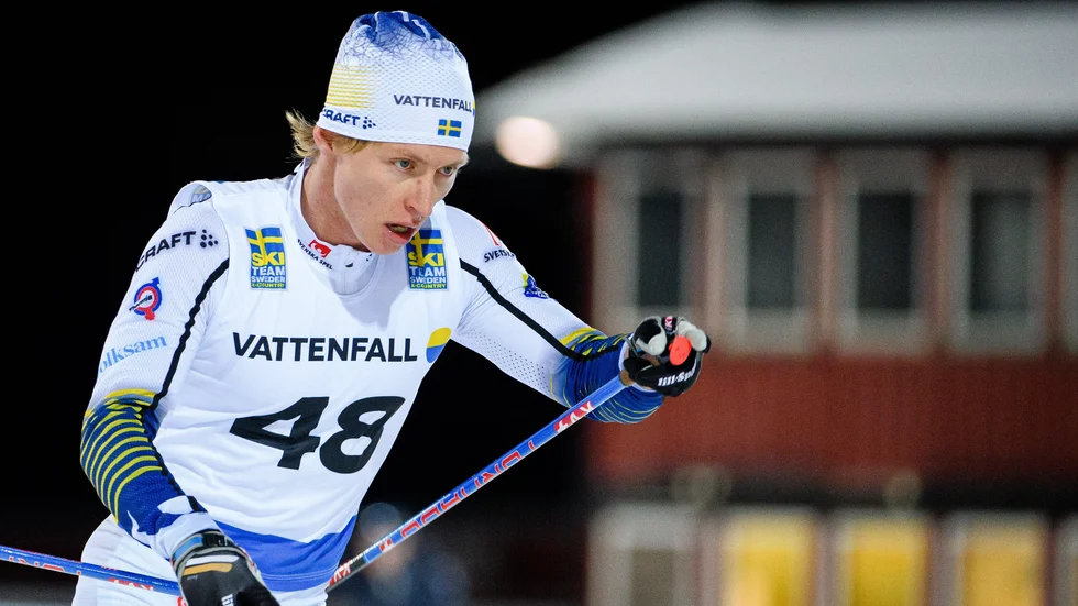 Viktor Brännmark tog sig inte vidare i sprintkvalet.
