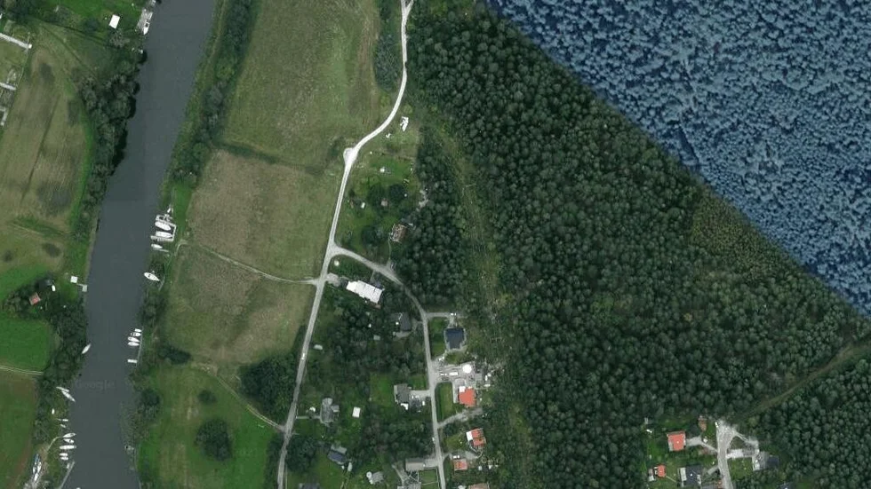 Området kring Tallrisvägen 3