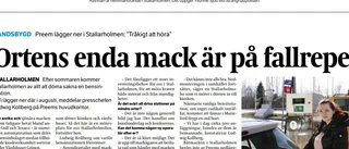Rädda macken i Stallarholmen