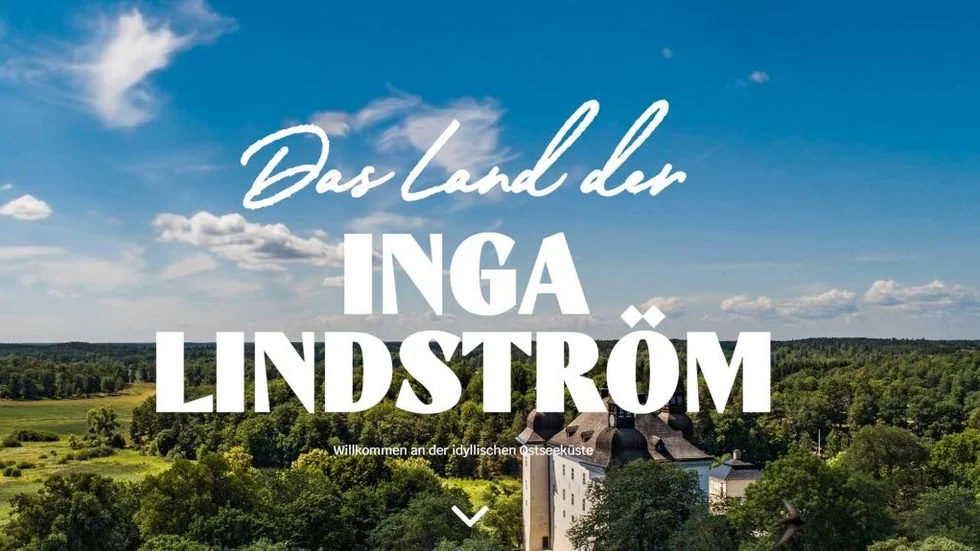 Sajten ingalindstrom.com lanserades tidigare i år.